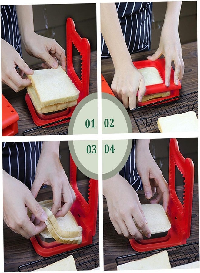 Hemtik Sandwich Cutter and Sealer, Serrated Design, Stainless Steel, Makes Pocket Sandwiches (Square and Round) - Image 2